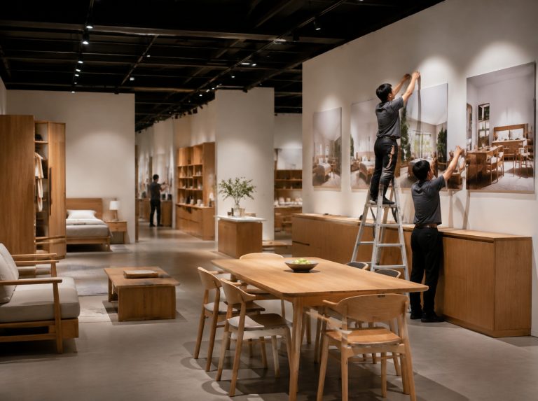 阳原县企业展厅与文化墙设计施工